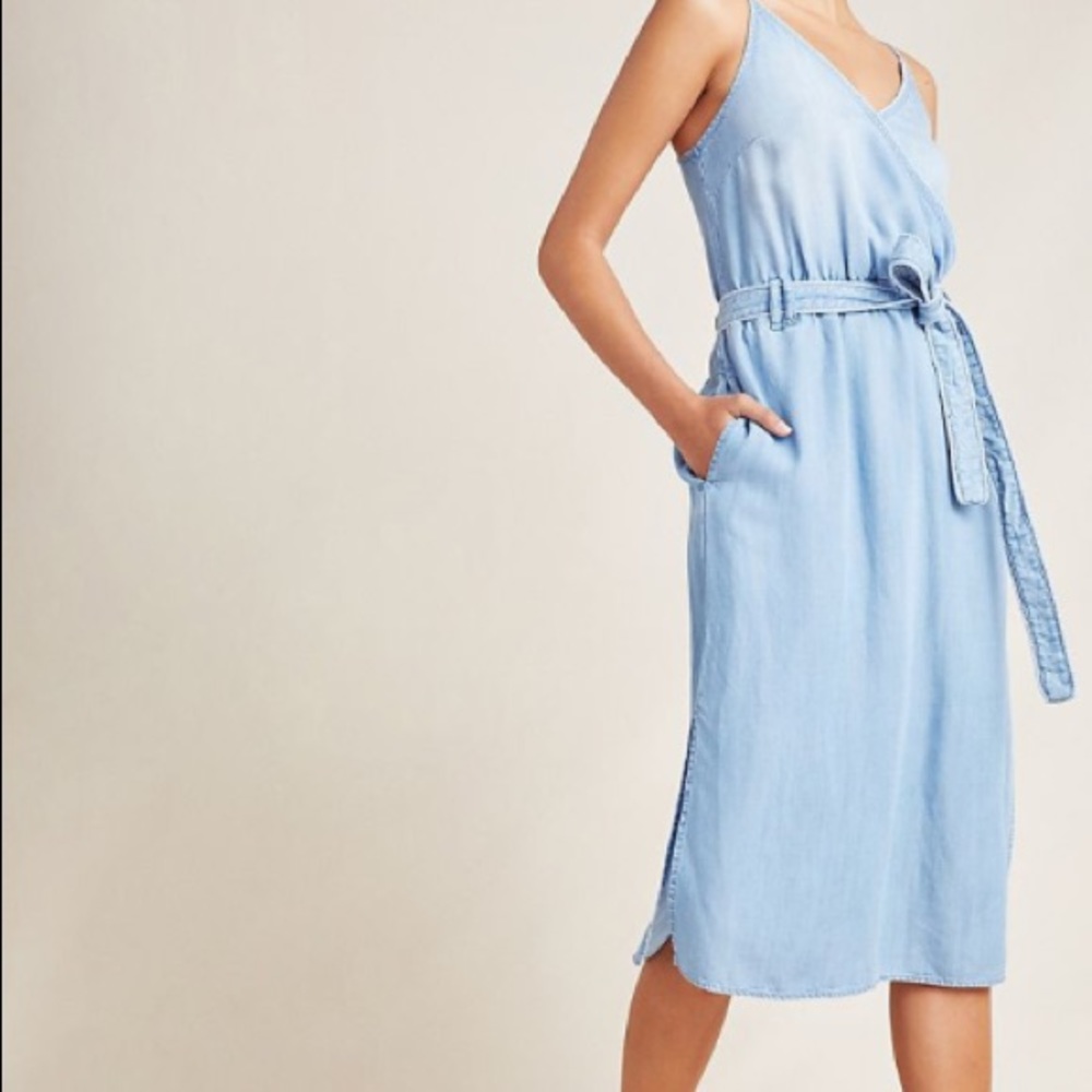 Cloth and Stone by Anthropologie chambray dress